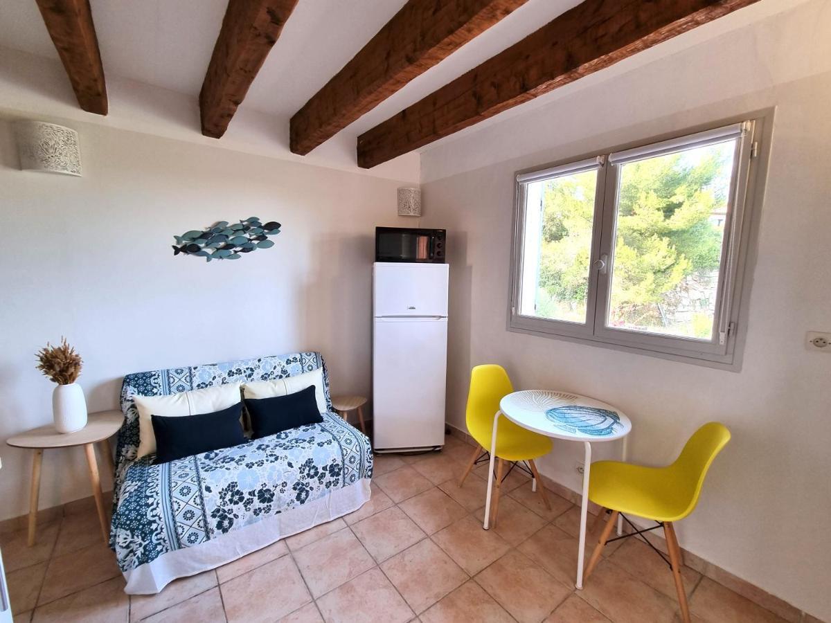 T2 Calme Proche Plage Bonporteau Avec Clim Et Parking Cavalaire-sur-Mer Exterior photo